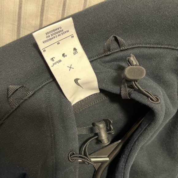 Off-White x Nike 006 Fleece Hoodie Black - Picture 5 of 5